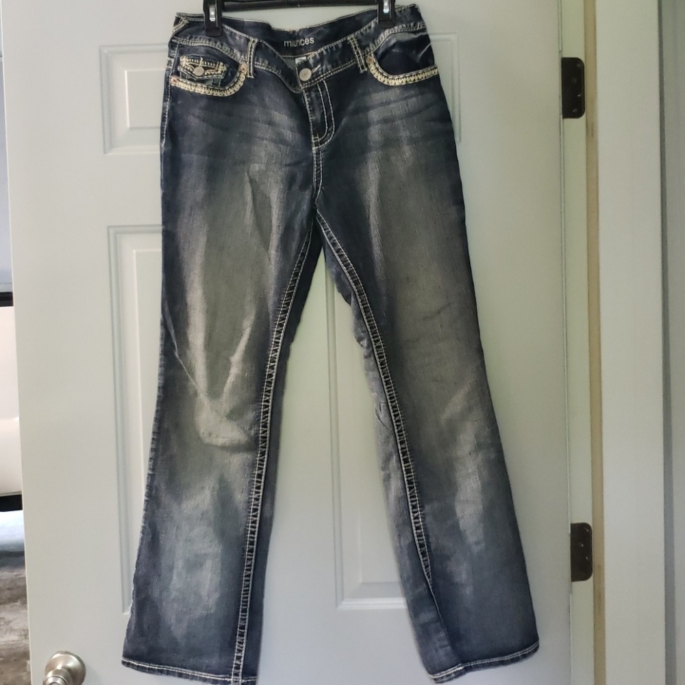 Faded jeans